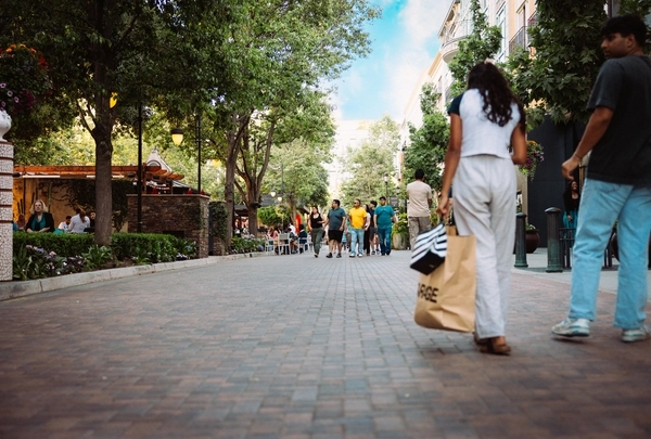 Santana Row in San Jose 